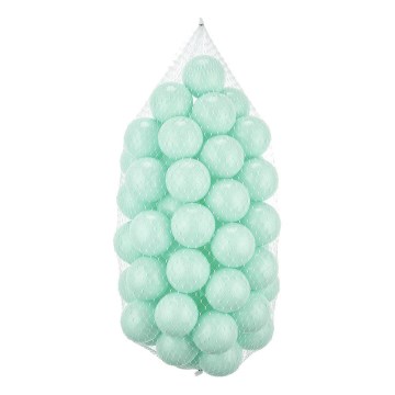 Plastic play balls 50 pcs d. 7 cm mint