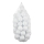 Plastic play balls 50 pcs d. 7 cm white