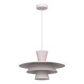 PLATO cable pendant lamp, 1xE27/15W/230V, cream