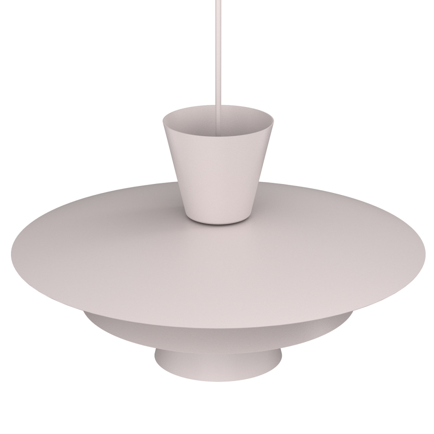 PLATO cable pendant lamp, 1xE27/15W/230V, cream