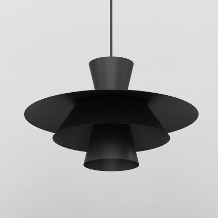PLATO Cable Pendant Light 1xE27/15W/230V Black
