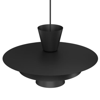 PLATO Cable Pendant Light 1xE27/15W/230V Black