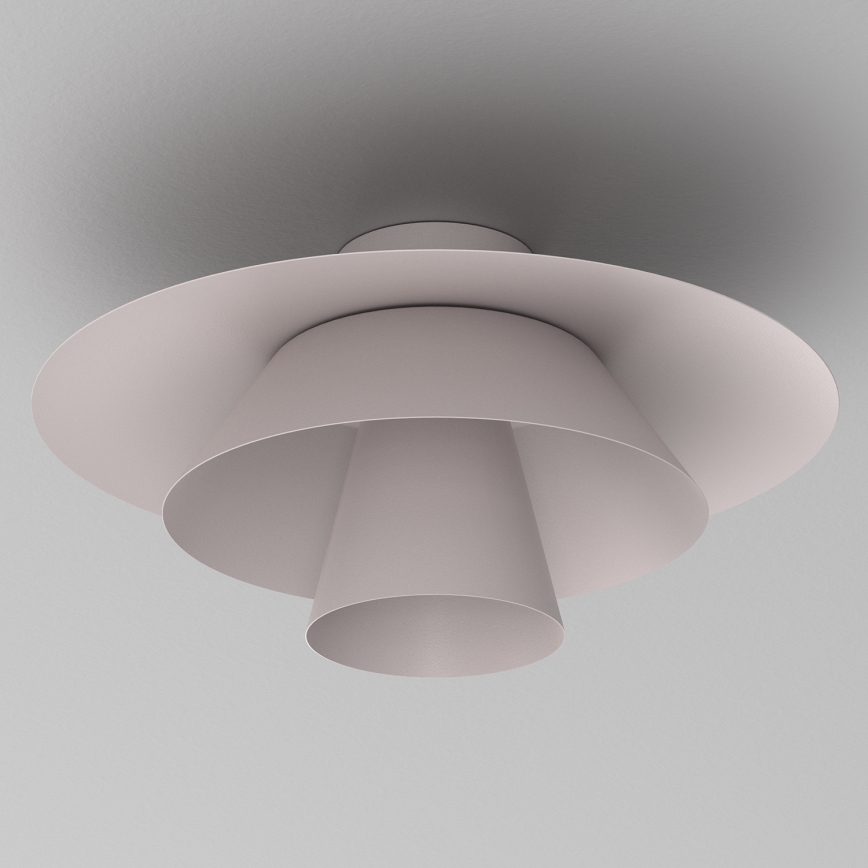 PLATO Ceiling Light, 1x E27/15W/230V, Ø 32 cm, Cream