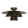 PLATO Ceiling Light 1xE27/15W/230V, Ø 32 cm, Anthracite