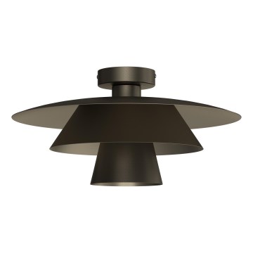 PLATO Ceiling Light 1xE27/15W/230V, Ø 32 cm, Anthracite