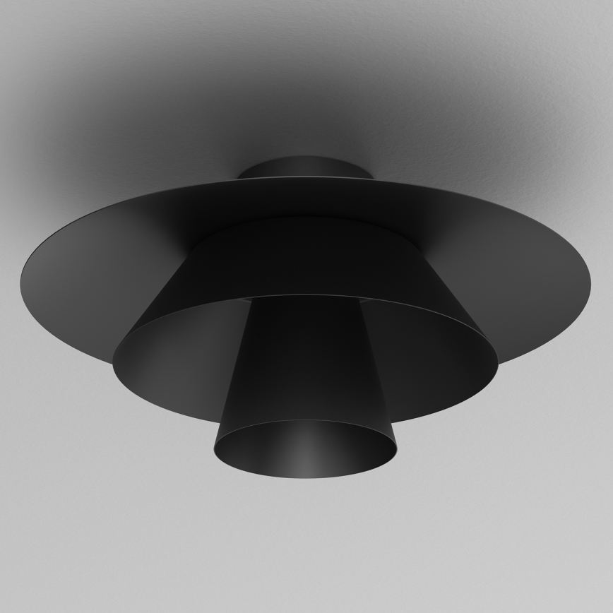 PLATO Ceiling Light 1xE27/15W/230V Ø 32 cm, Black
