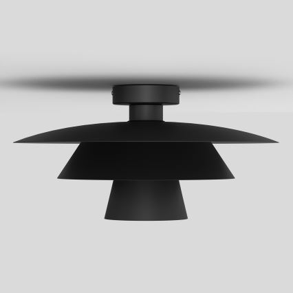 PLATO Ceiling Light 1xE27/15W/230V Ø 32 cm, Black