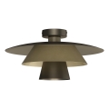 PLATO Ceiling Light 1xE27/15W/230V Ø 32 cm Bronze