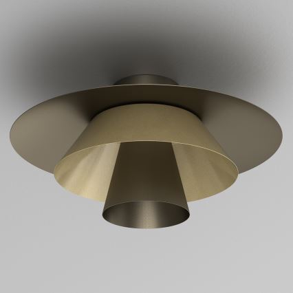 PLATO Ceiling Light 1xE27/15W/230V Ø 32 cm Bronze