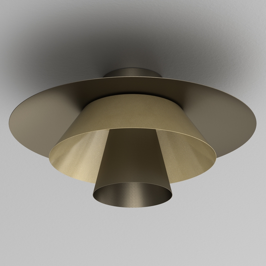 PLATO Ceiling Light 1xE27/15W/230V Ø 32 cm Bronze
