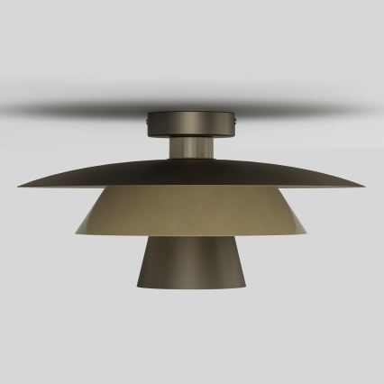 PLATO Ceiling Light 1xE27/15W/230V Ø 32 cm Bronze