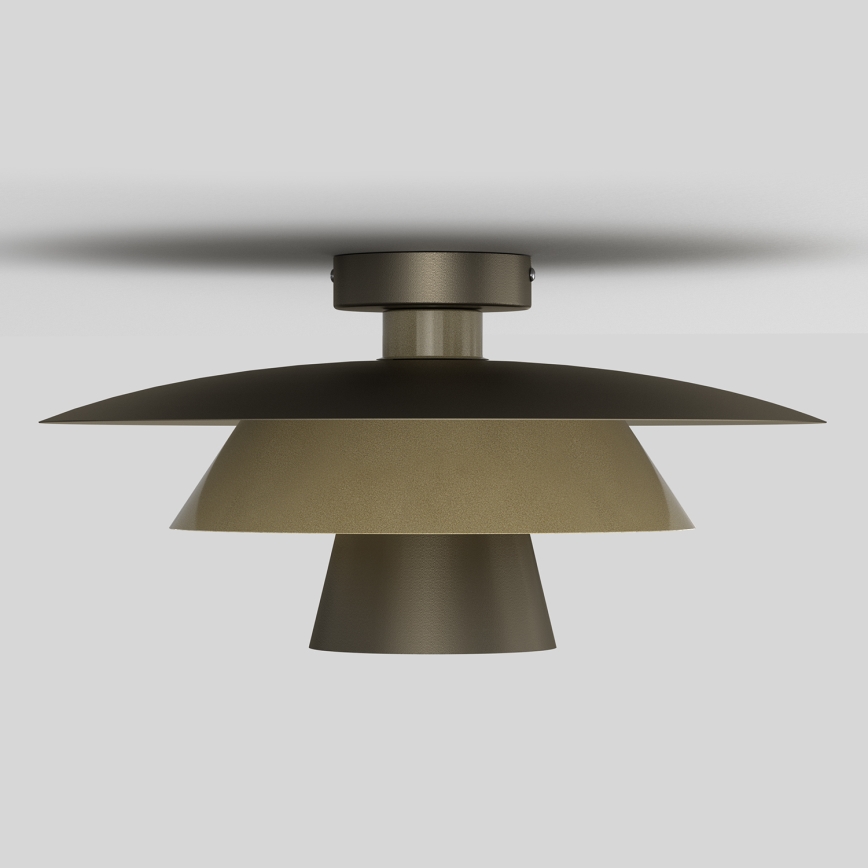 PLATO Ceiling Light 1xE27/15W/230V Ø 32 cm Bronze