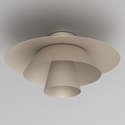 PLATO Ceiling Light 1×E27/15W/230V Ø 32 cm, Beige