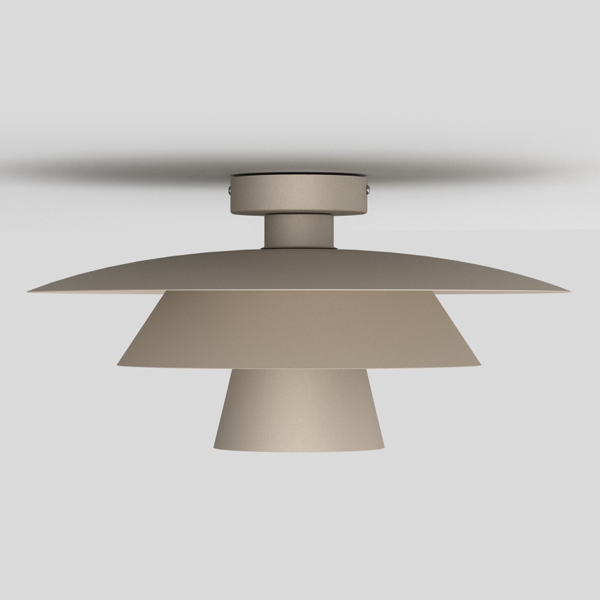 PLATO Ceiling Light 1×E27/15W/230V Ø 32 cm, Beige
