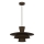 PLATO Cord Pendant Light 1xE27/15W/230V, Brown