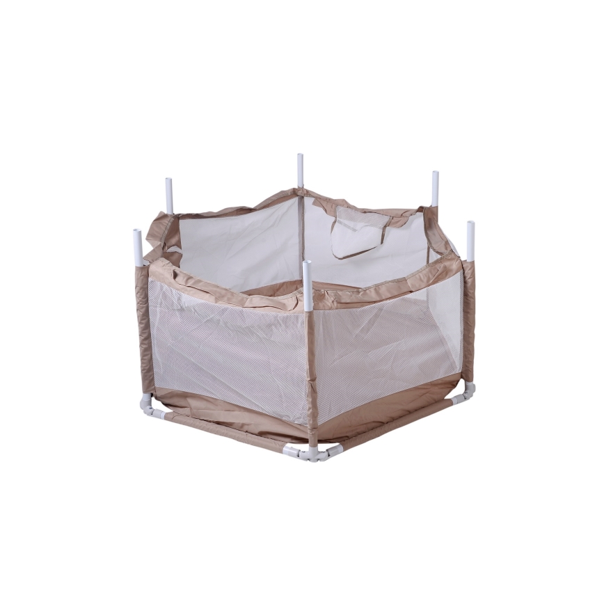 Playpen 120 cm brown