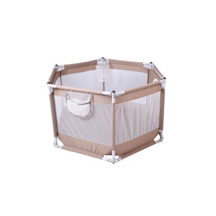 Playpen 120 cm brown