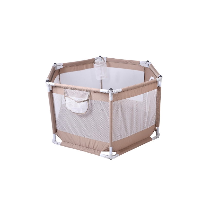 Playpen 120 cm brown