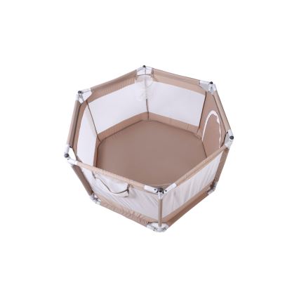 Playpen 120 cm brown