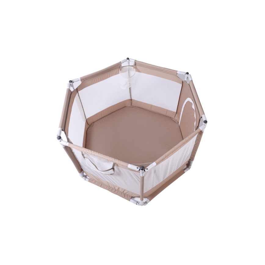Playpen 120 cm brown