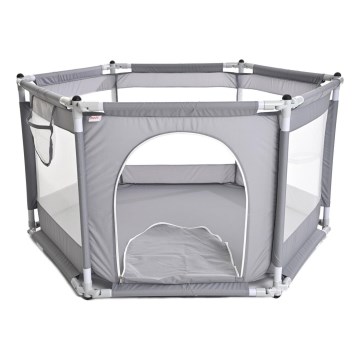 Playpen 120 cm grey