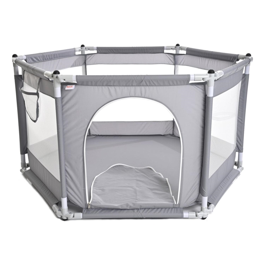 Playpen 120 cm grey