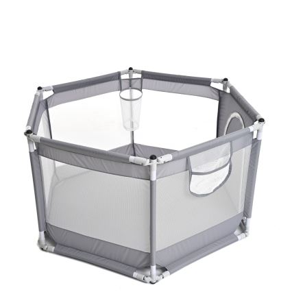 Playpen 120 cm grey