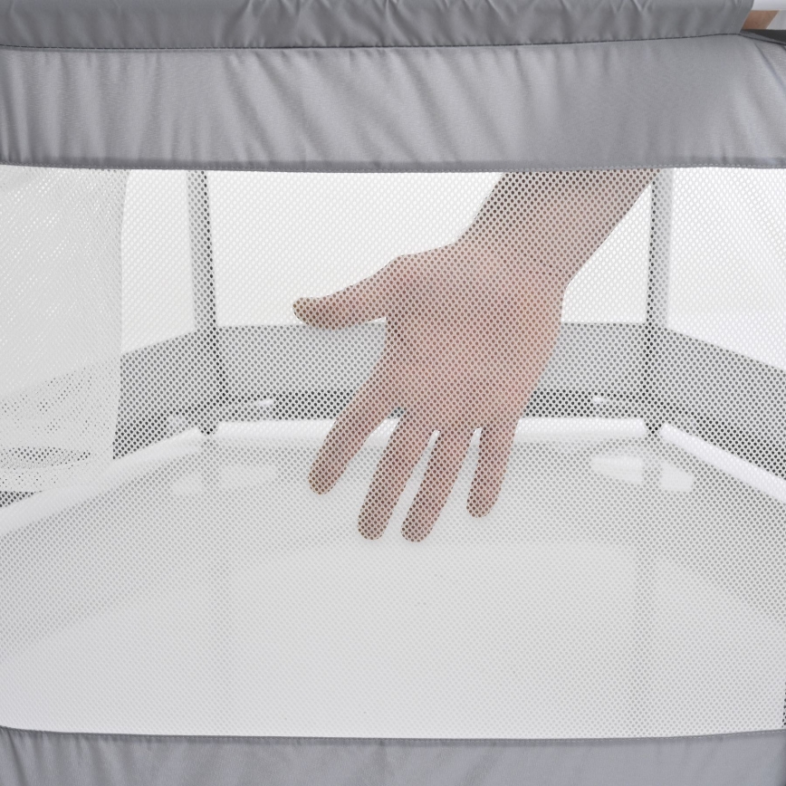 Playpen 120 cm grey