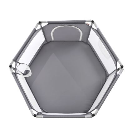 Playpen 120 cm grey