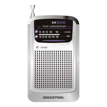 Pocket FM/AM radio 2xAAA