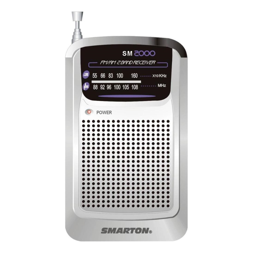 Pocket FM/AM radio 2xAAA