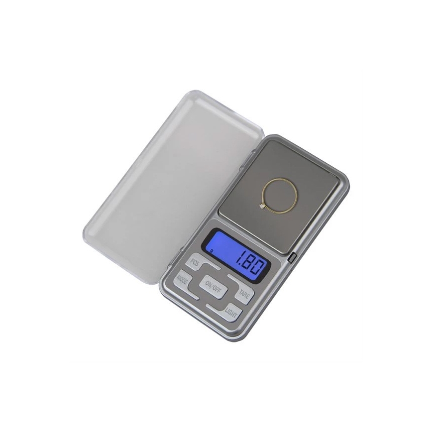 Pocket scale 200 g 2xAAA grey