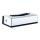 Pocket tissue dispenser 26.7 x 7.2 cm, silver