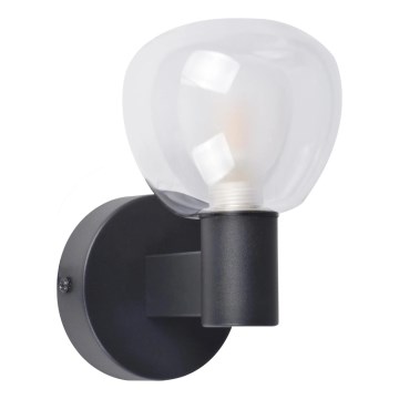 POLA Bathroom Wall Light 1xG9/5W/230V IP44 Black/Clear