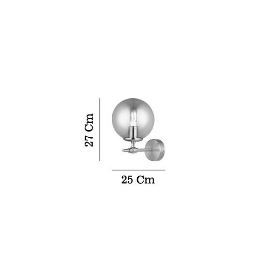 POLINO Wall Light 1x E27/40W/230V – Gold