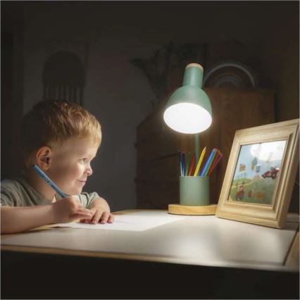 POPPY Table Lamp 1xE27/25W/230V Green