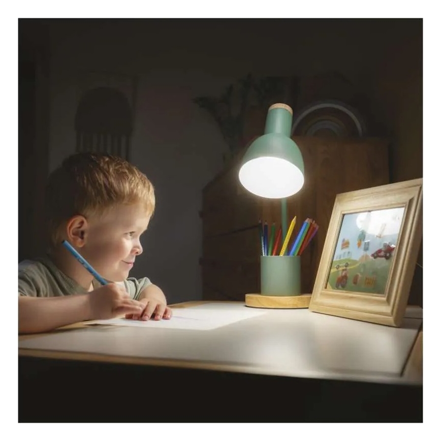 POPPY Table Lamp 1xE27/25W/230V Green