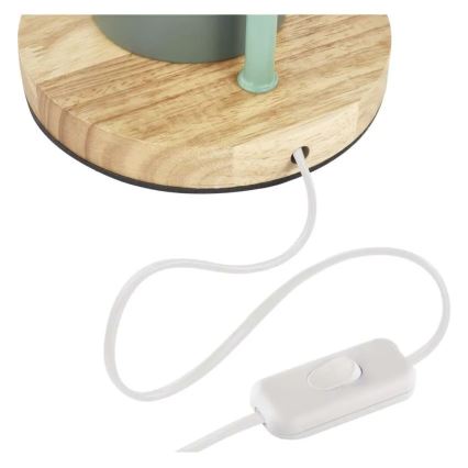 POPPY Table Lamp 1xE27/25W/230V Green