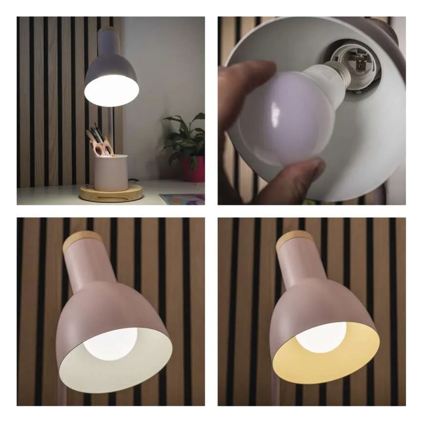 POPPY table lamp 1xE27/25W/230V pink