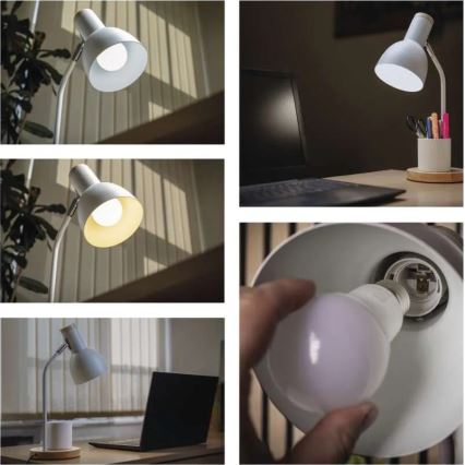 POPPY Table Lamp 1xE27/25W/230V, White