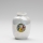 Porcelain vase 12,5x9 cm pearly white graces