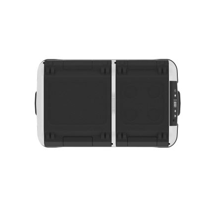 Portable Car Refrigerator, 60 L — 230V/12V/24V/230V, Grey