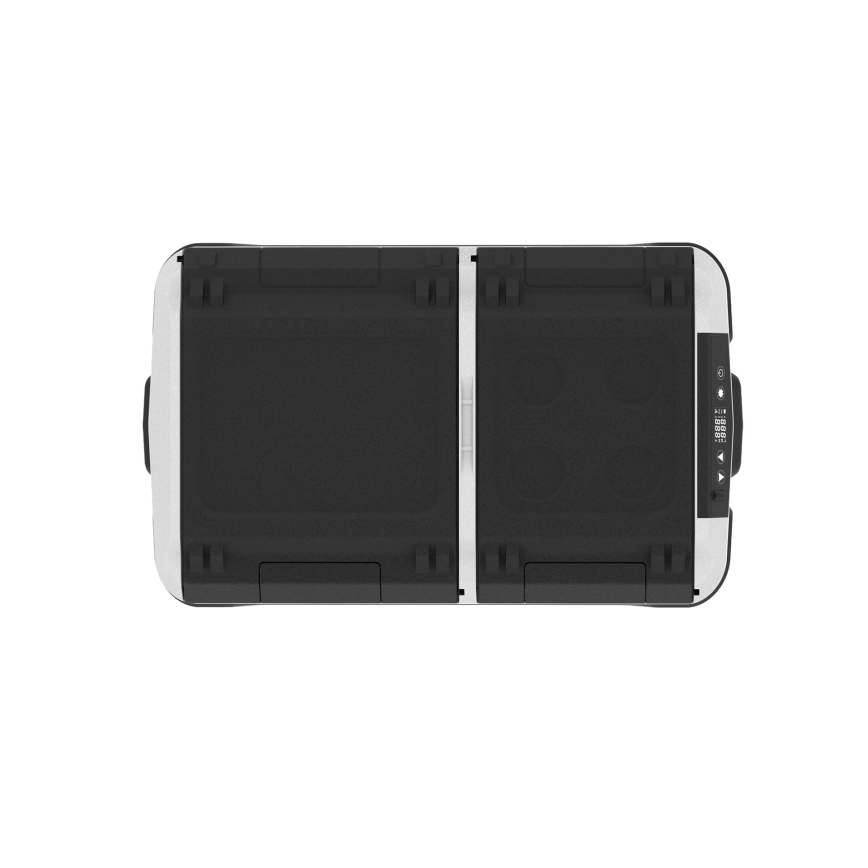 Portable Car Refrigerator, 60 L — 230V/12V/24V/230V, Grey