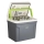 Portable car refrigerator with heating function 27 l 230V/12V/24V grey
