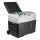 Portable car refrigerator with LCD display 40 l 230V/12V/24V black
