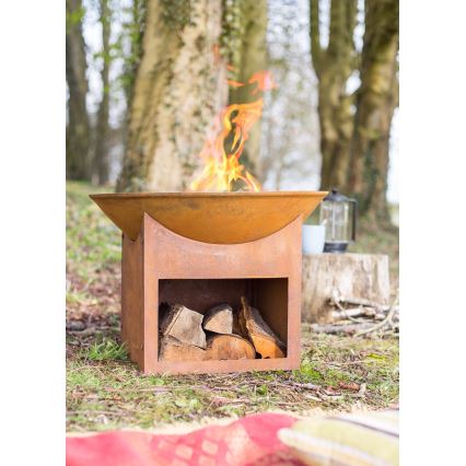 Portable wood campfire MUMBAI d. 56 cm