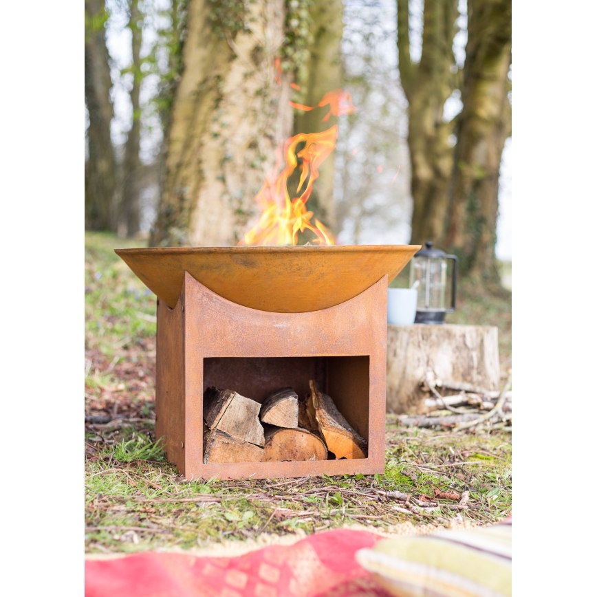Portable wood campfire MUMBAI d. 56 cm