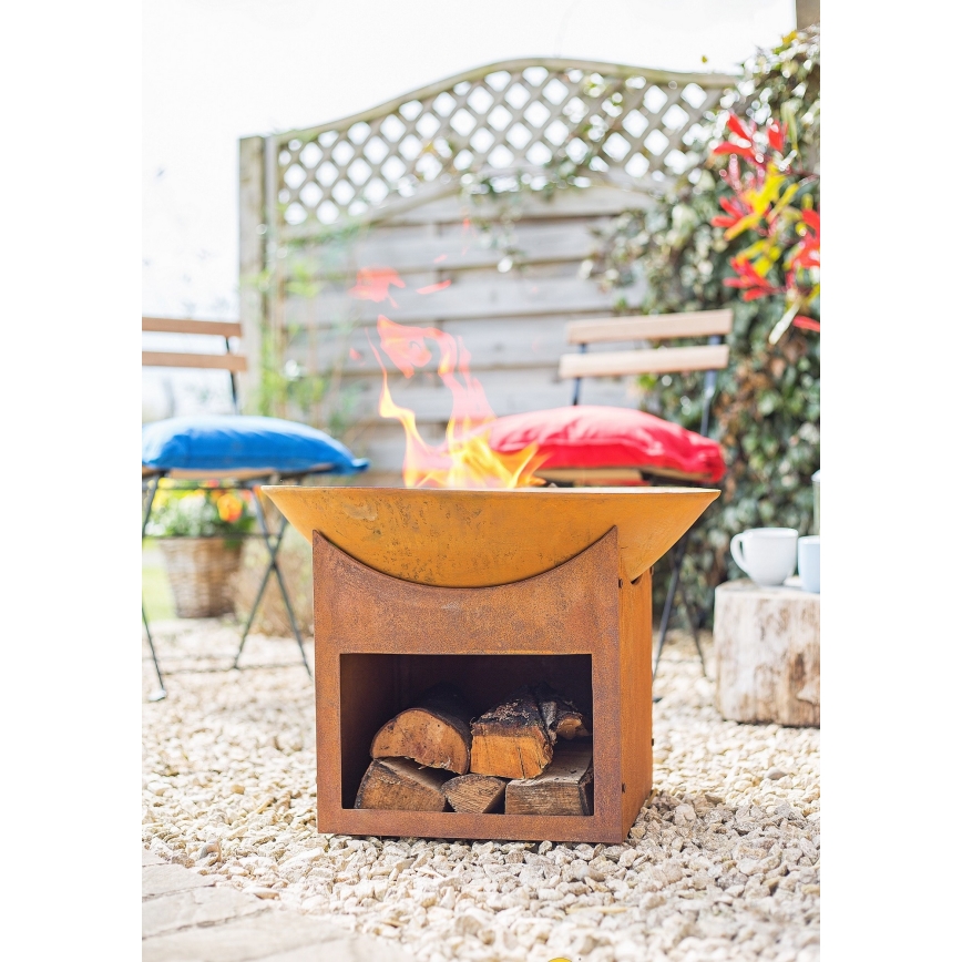 Portable wood campfire MUMBAI d. 56 cm