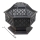 Portable wood campfire with grate black/patina