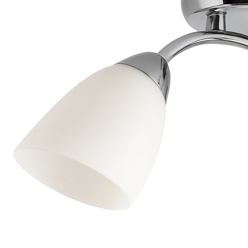 PORTOS flush-mounted ceiling light 3xE14/10W/230V, polished chrome